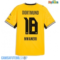 Camisa de time de futebol Borussia Dortmund Ethan Nwaneri #18 Replicas 1º Equipamento 2026-27 Manga Curta